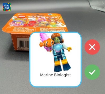 LEGO  Series 29 Collectible Minifigures 71052 - Marine Biologist  NEW & SEALED