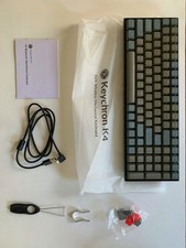 Keychron K4 V2 96 Wireless Mechanical Keyboard Brown Switches White Backlight