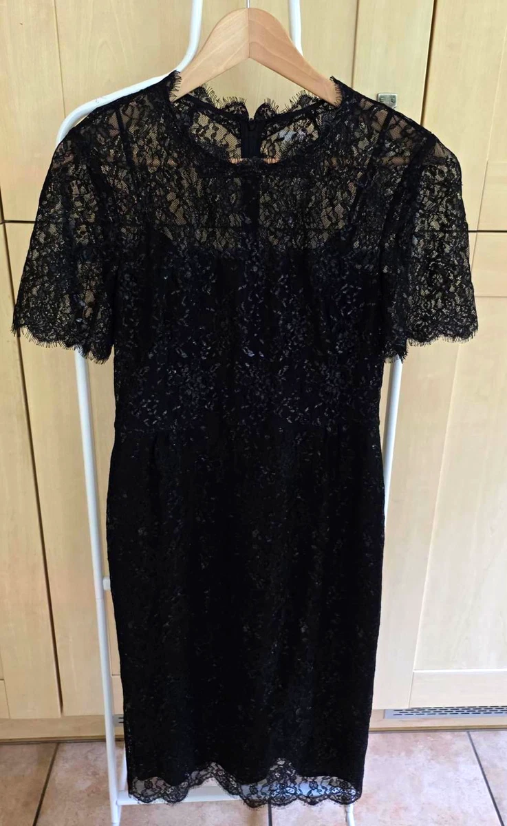 hobbs black lace dress Hobbs Francesca Dress Black 10