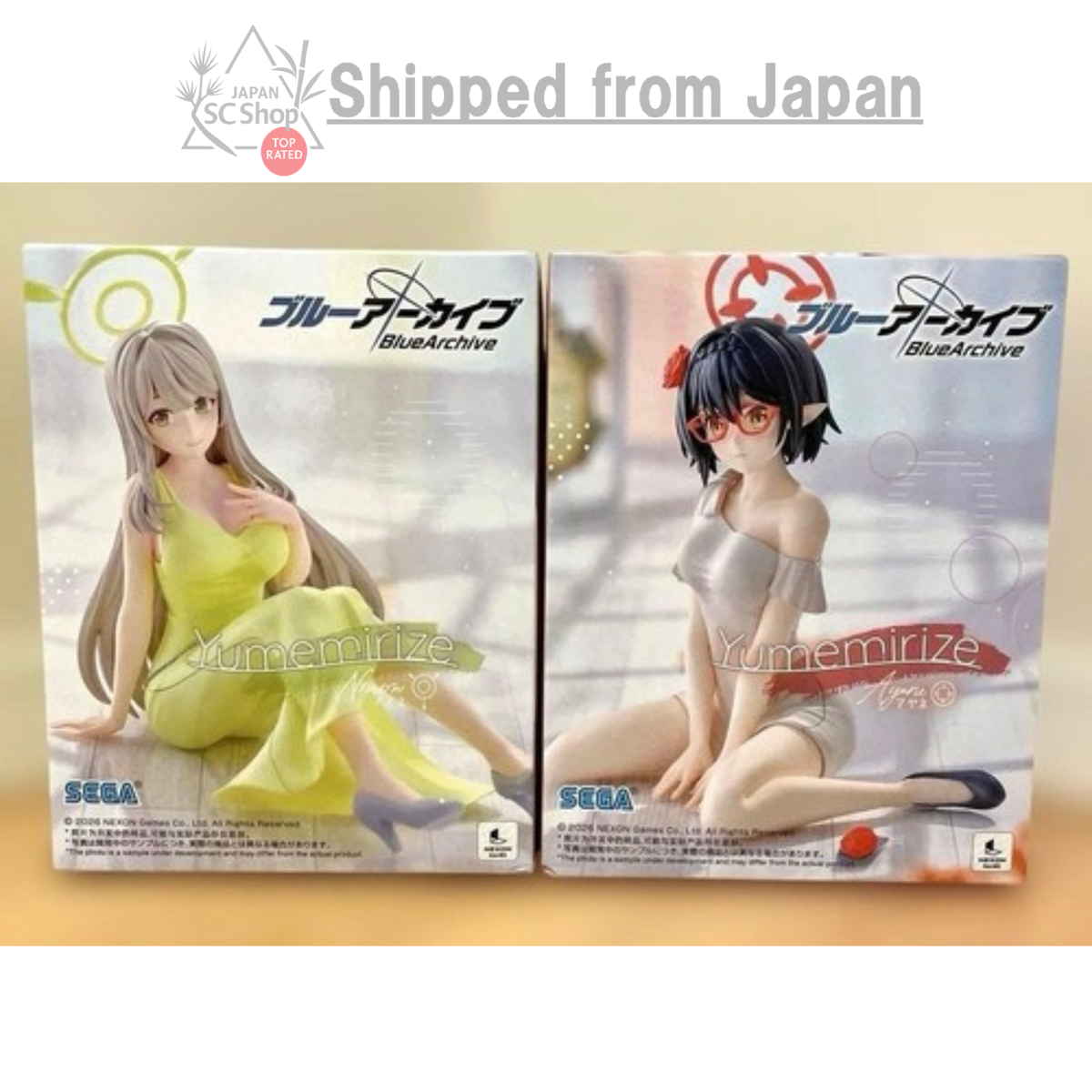 Blue Archive yumemirize Nonomi & Ayane Figure set New Japan SEGA