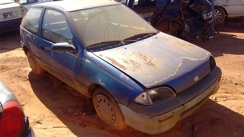 Passenger Right Front Door 2 Door Fits 92-94 Geo Metro OEM - Image 4 of 4