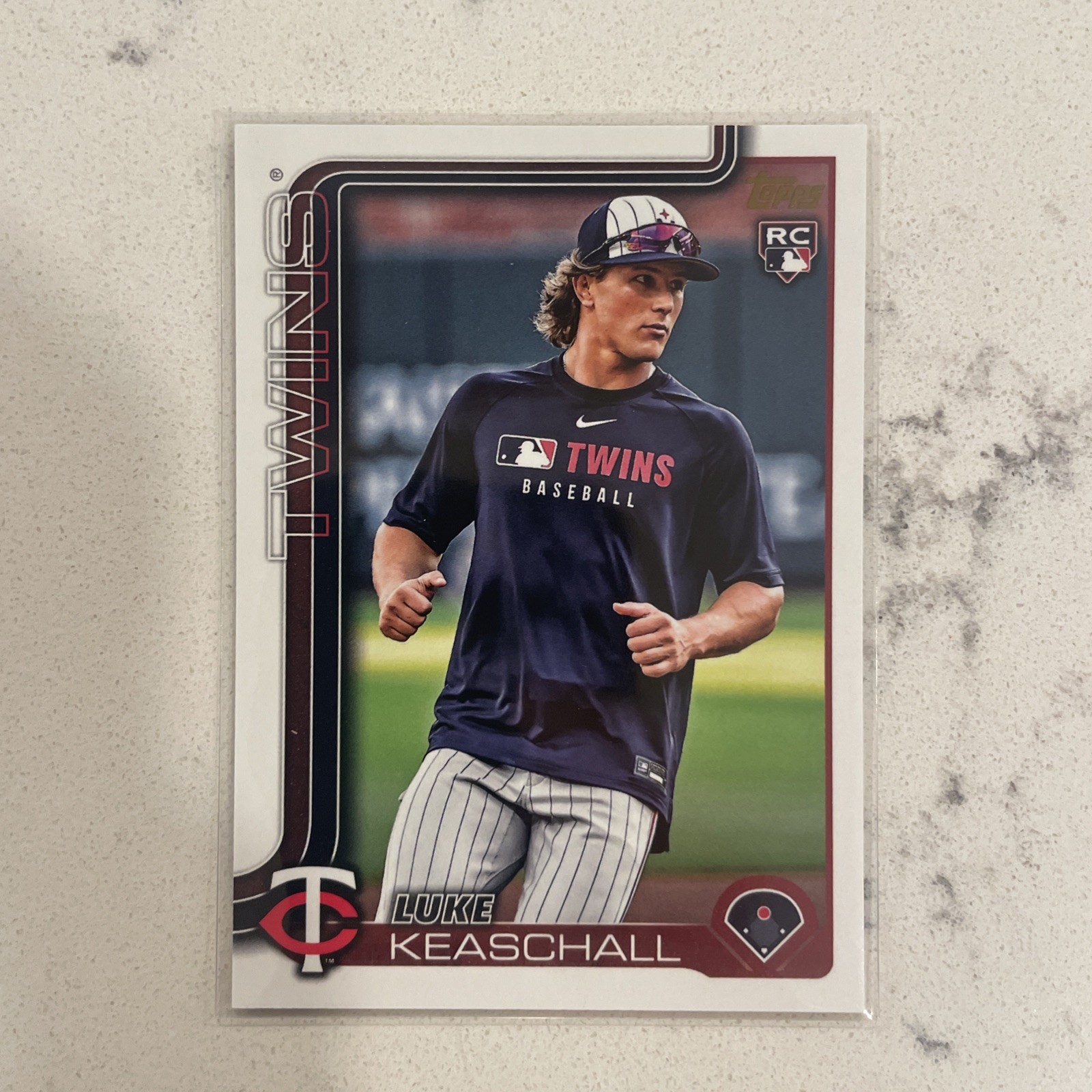 2025 Topps Update Luke Keaschall GOLDEN MIRROR Variant SSP #US16 Rookie Card