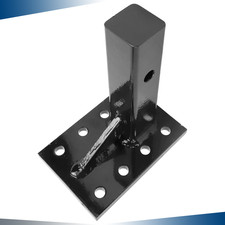 2" Square Tow Hitch Receiver 8-Hole 10,000 lb Adjustable Square-Hook Mount