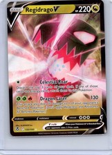 regidrago v pokemon card 2022 Silver Tempest # 135/195 – VTC Colorless Rule Regidrago V & Vstar 136/195-