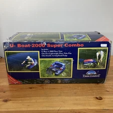 Creek Company U-Boat 2000 Float Tube Super Combo with Hand Pump And Tube Fins