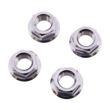 Set Of 4 Crown Dice JMP M10x1.25 Mm For Honda 125 VT SHADOW 1999-2008