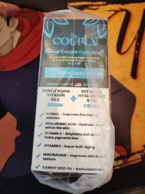 Couplx Serum POWER COUPLE COMPLEX Face & Neck Cream Lot Of 2