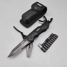 Walther MTK Multi Tac Knife Multitool Taschenmesser 440A Stahl Nylonetui 5.0718