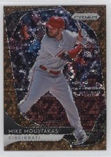 2020 Panini Prizm Quick Pitch Bronze Donut Circle 6/25 Mike Moustakas #23 04br