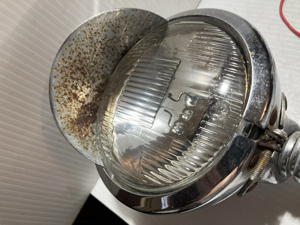 1998 Yamaha Royal Star Deluxe 1300 Front Turn Signal & Spotlight Assembly (Oem) - Image 4 of 4