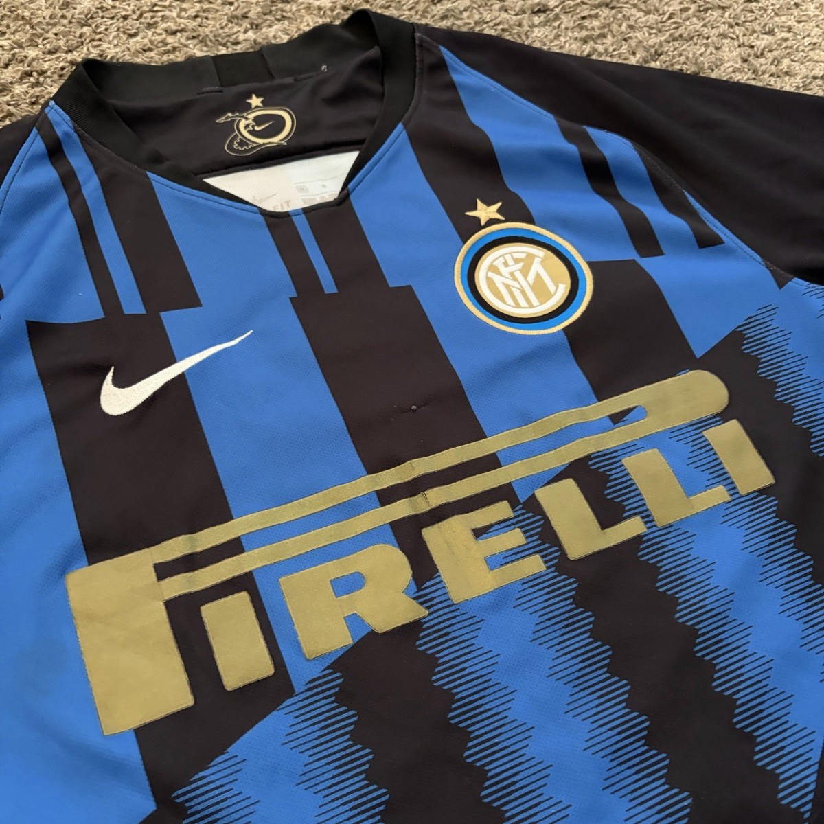 LIMITED EDITION Nike Inter Milan 20th Anniversary Mash Up Jersey