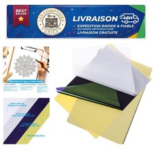 Cridoz Tattoo Transfer Paper 35 Sheets A4 Stencil Paper
