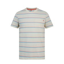 SoulCal Mens Stripe T-shirt Short Sleeve Regular Fit Cotton