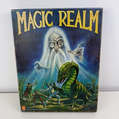Magic Realm Board Game Fantasy/Role Play Game Avalon Hill 717 Vintage 1979