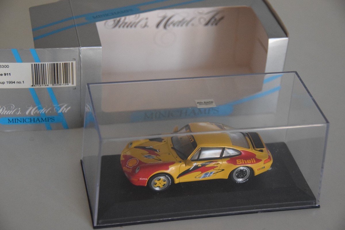 MINICHAMPS PORSCHE 911 #1 SHELL PIRELLI SUPERCUP 1994 MINT IN BOX
