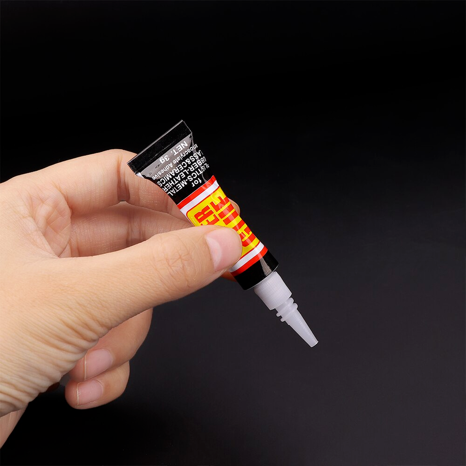 Super Colla Legno Plastica Metallo Pelle Vetro Extra Forte Adesivo - Foto 5