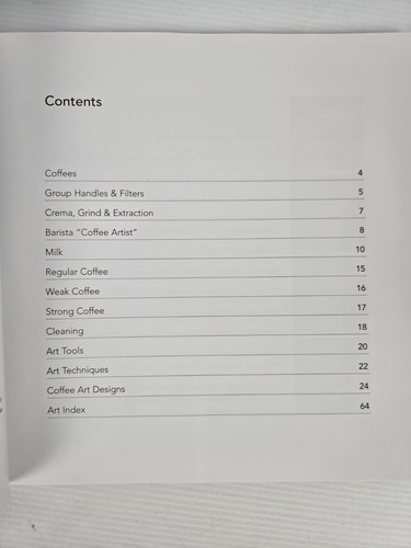 Barista Coffee Art Recipe Book Bundle × 3 - Picture 11 of 20