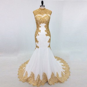 Gold And White Party Dress Flash Sales ...