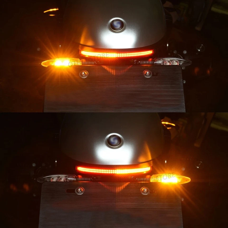 Ajuste para BMW R NINE T Motocicleta Luz de Placa de LED Luz de Seta Luz Traseira - Imagem 3 de 4