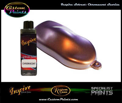 INSPIRE CHROMACOAT SUNRISE 4oz AIRBRUSH, CUSTOM PAINT, CHAMELEON, MOTORCYCLE