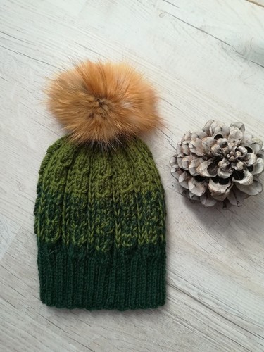 cappello invernale fatto a mano ai ferri in lana idea regalo natale | eBay