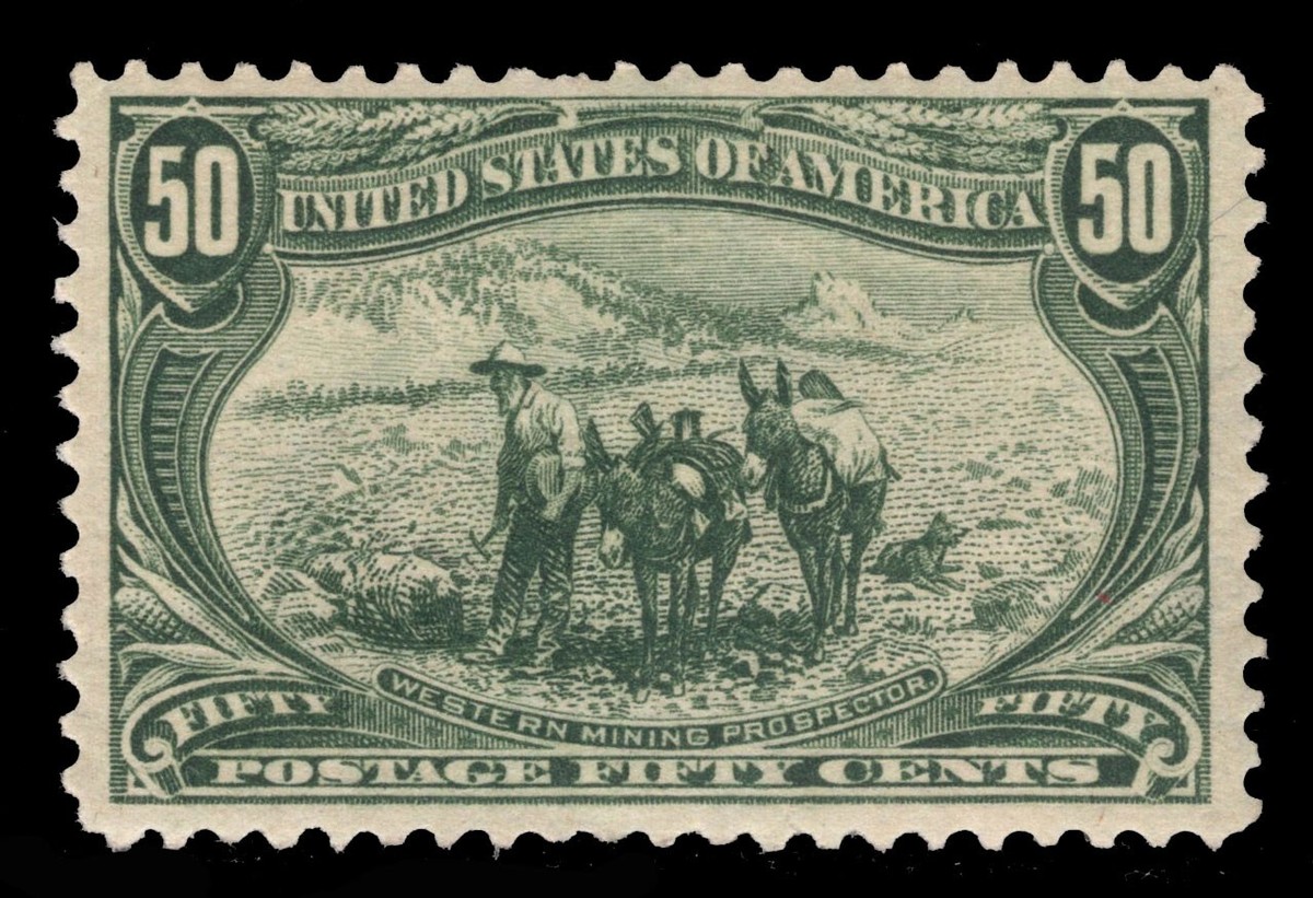 MOMEN: US STAMPS #291 MINT OG H PF CERT LOT #84018 | eBay