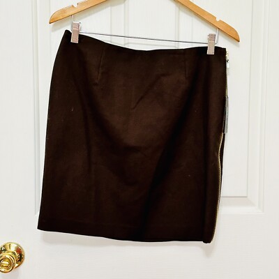 VINCE CAMUTO SUMMER III BROWN MINI PENCIL SKIRT 10P