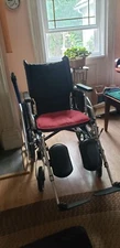 Invacare Insignia Wheelchair with leg extensions