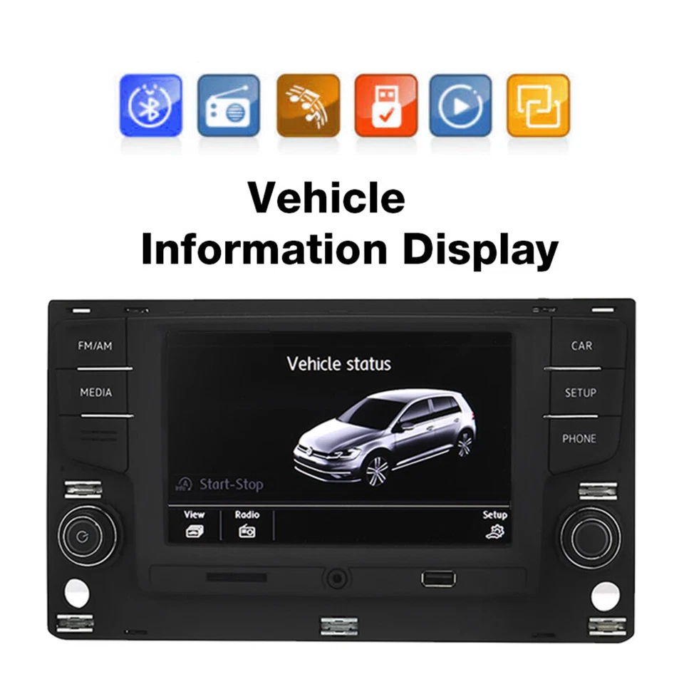 AndroidAuto Carplay Noname 5GD035280B Autoradio für VW Passat B8 Golf 7 7.5 GTR - Bild 2 von 4