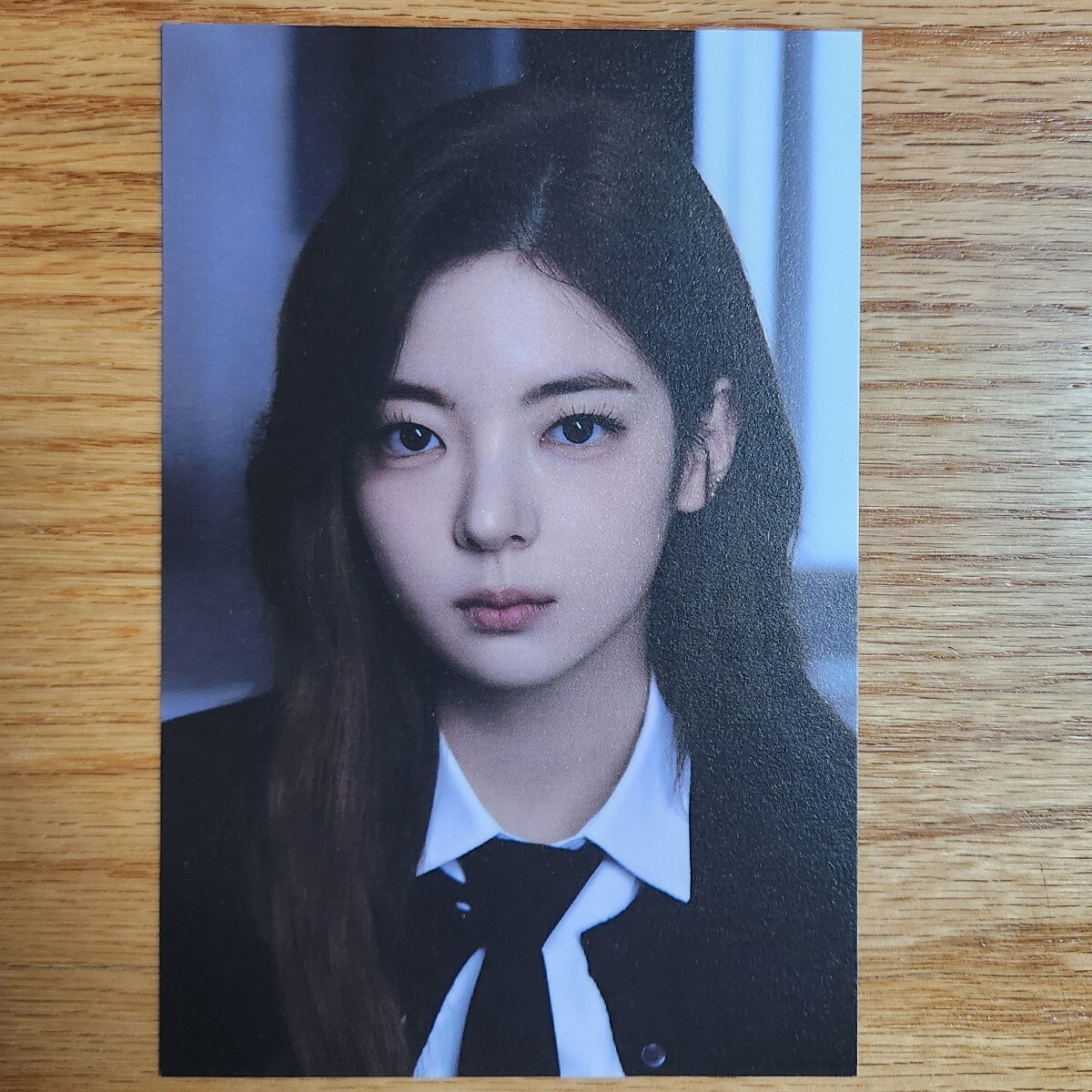 Lia Official Postcard Itzy Gold Imaginary Friend Version Genuine