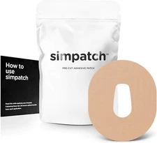SIMPATCH – Dexcom G6 Adhesive Patch (25-Pack) – Waterproof Adhesive, CGM Patches