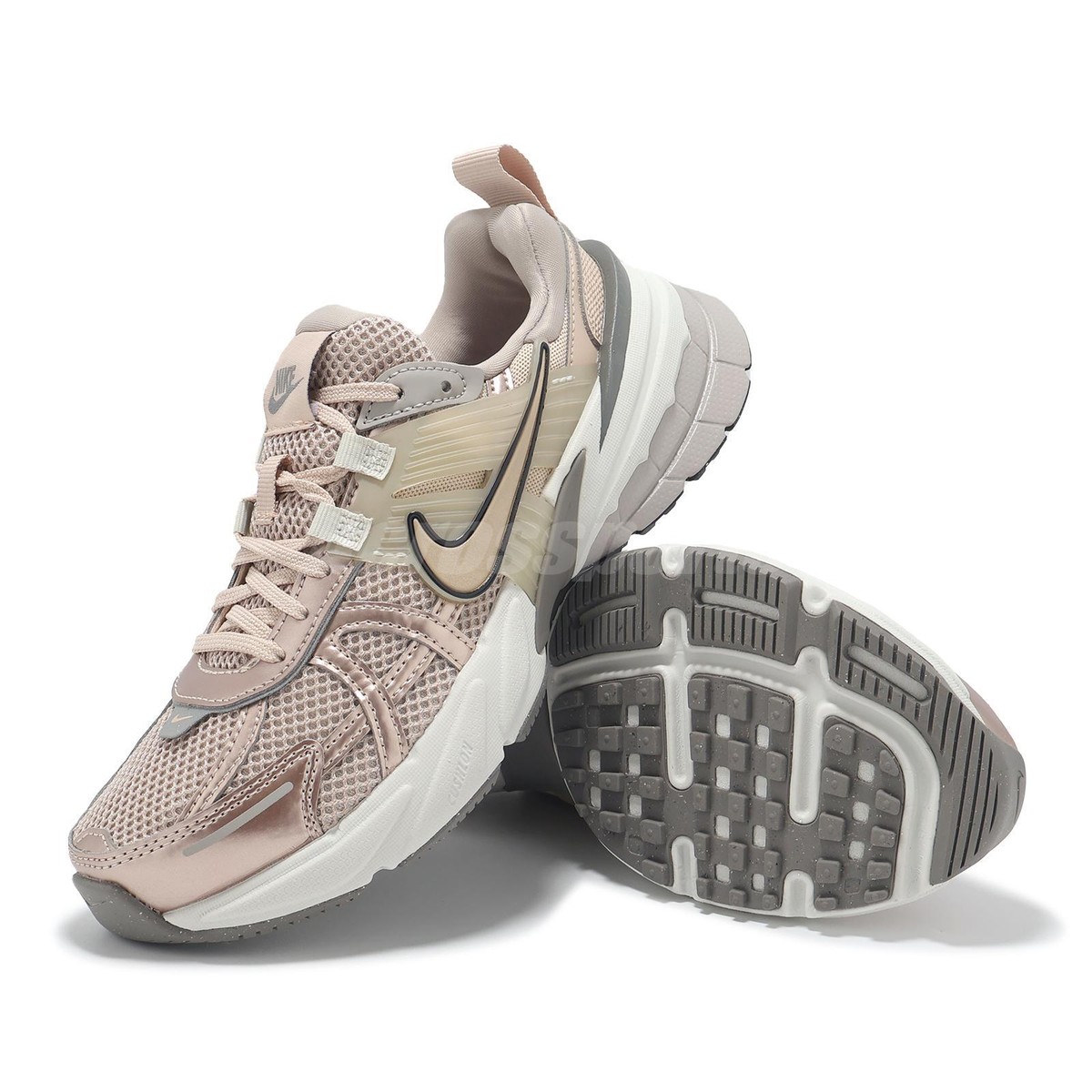 ◆Nike◆ V2K Run W Particle Beige College Gray Light Bone Pa NIKE V2K Run Women's 