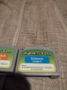 LeapFrog iQuest 4.0 starter pack & Science Grade 5 Cartridges used!!