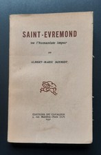 Envoi Hommage à GRINGOIRE Dédicace ALBERT MARIE SCHMIDT Saint-Evremond 1932