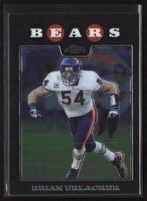 2008 Topps Chrome TC115 Brian Urlacher Chicago Bears Football Card