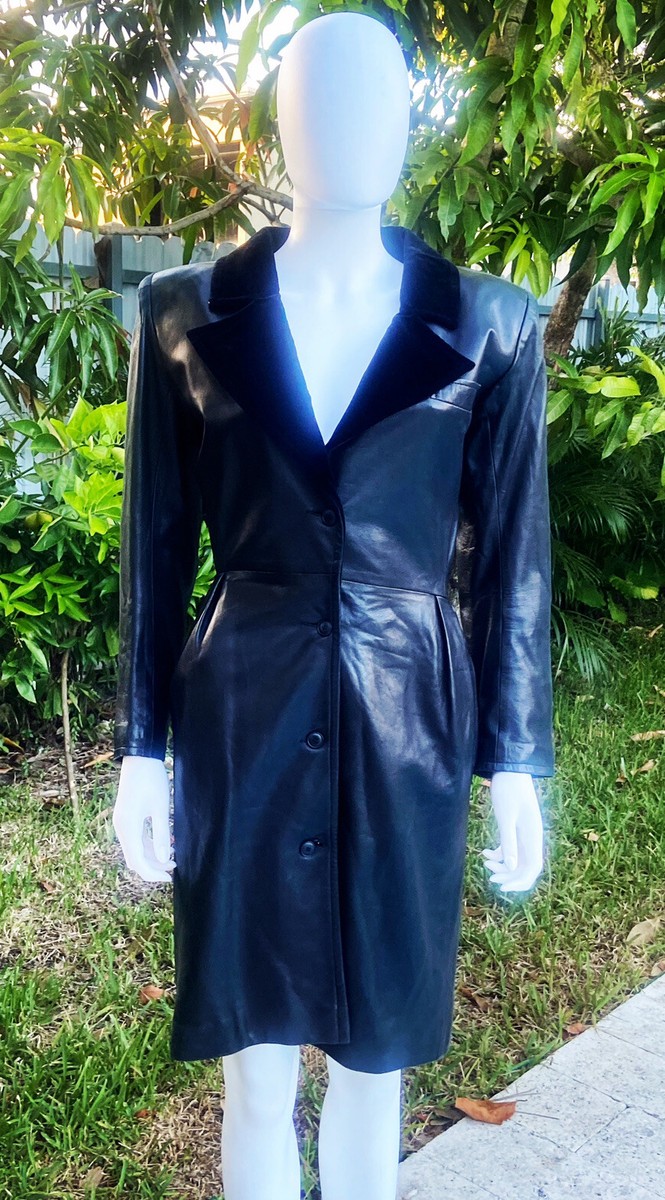 wrap dress brown Tulip (Cotton) – CALi DREAMiNG Tailored with faux leather V Neck Grecian Ball Colour:Navy Blue Eflead