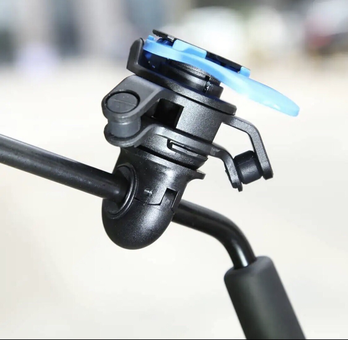 Quad/ Lock Anti Vibration Mirror GPS Bar Mount Motorcycle Bicycle Phone Holder eBay