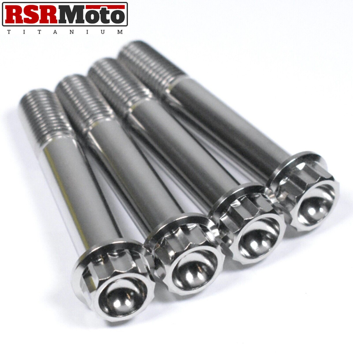 Kawasaki ZX6R (03-11) ZX10R (04-07) ZZR1400 (08-11) Titanium Caliper Bolts BiHex Kawasaki ZX6R (03-11) ZX10R (04-07) ZZR1400 (08-11) Titanium Caliper Bolts BiHex