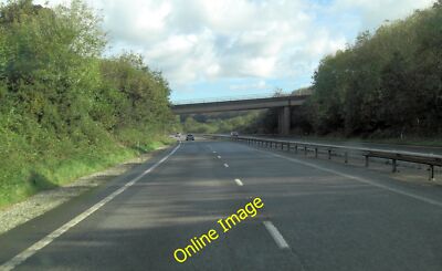 Foto 12x8 A30 gekreuzt von B3268 Karminow Kreuz Das ist die Lostwithiel Straße 2012