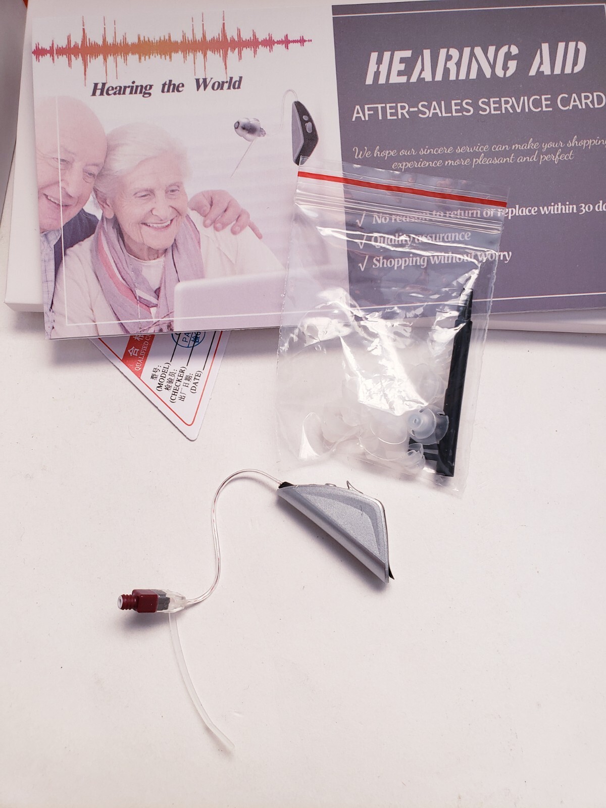 Confort Digital Hearing Amplifier & batteries  Noise Reduction Assist