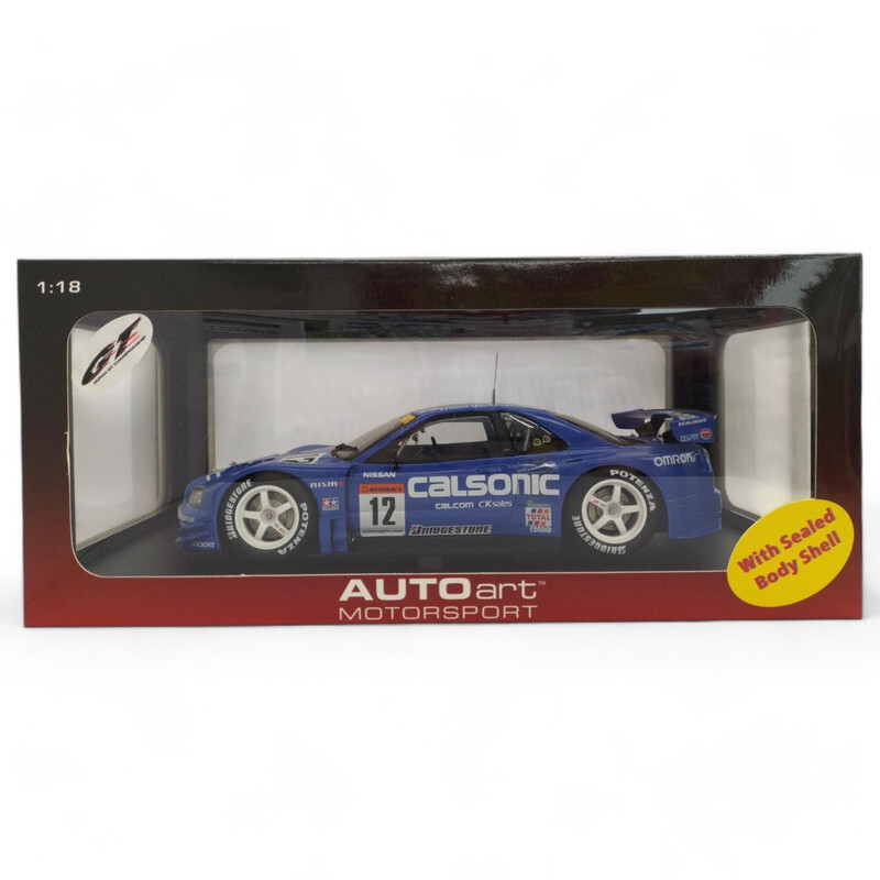 Autoart 1/18 Calsonic Skyline GT500 Suzuka Winner 2003 Blue Autoart 1/18 Calsonic Skyline GT500 Suzuka Winner 2003 Blue