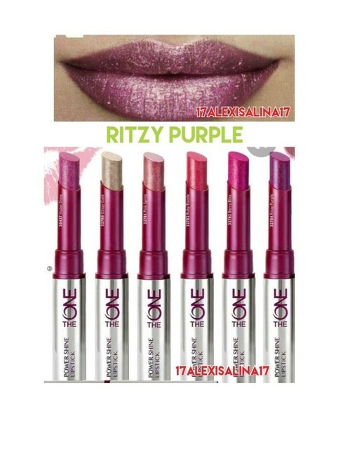 Oriflame The One Power Shine Lipstick Ritzy Purple for sale online eBay