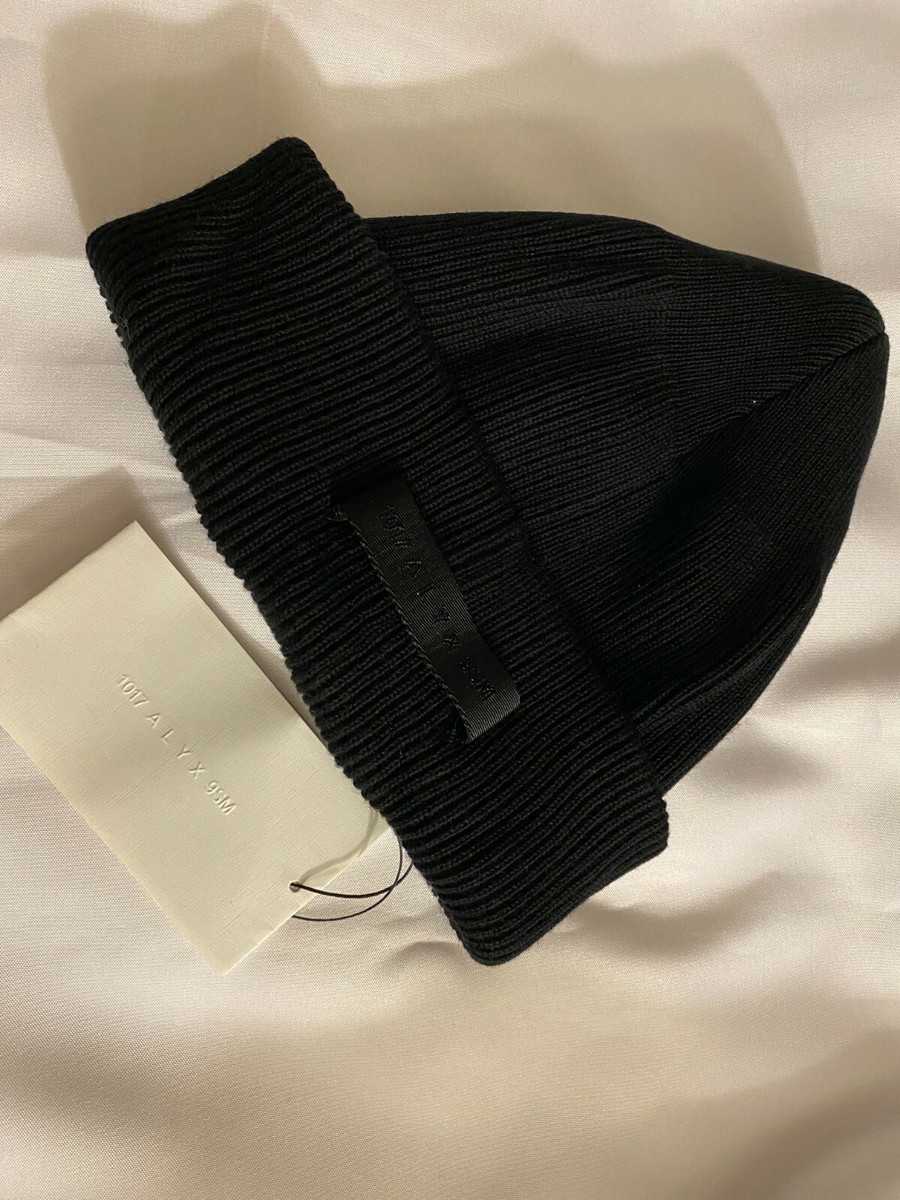 Genuine 1017 ALYX 9SM Men's Black Wool Beanie | eBay