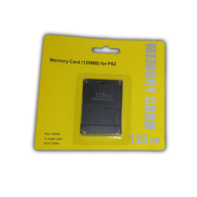 PS2 Memory Card 128 MB Mega Bytes Brand New for Sony Playstation 2 Save ...