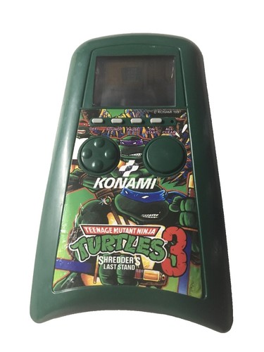 1989 Teenage Mutant Ninja Turtles TMNT Metal Tin Trash Can