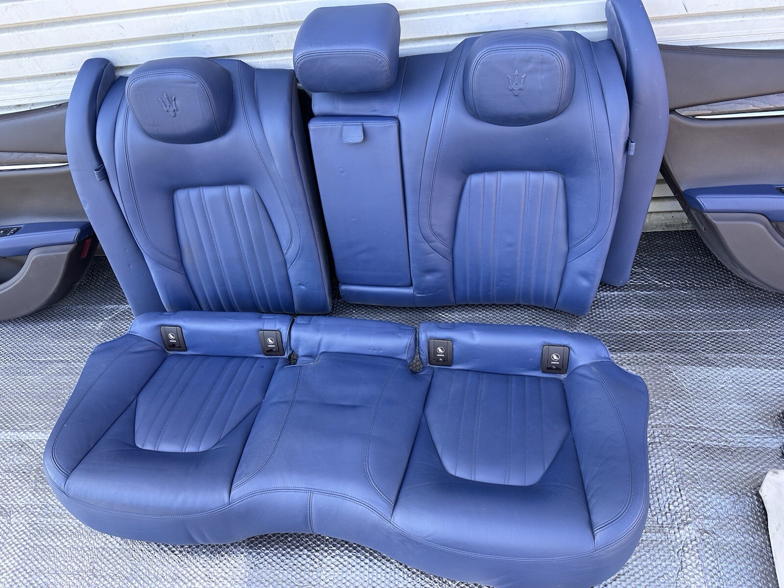 14-20 Maserati Ghibli Interior Set Blue With Brown OEM￼