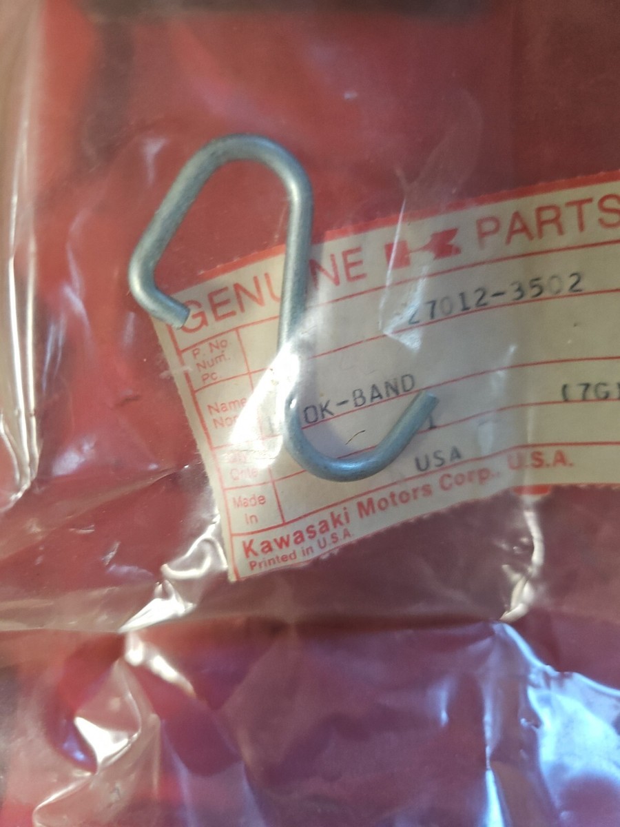 Band Hook Part Number - 27012-3502 For Kawasaki NOS OEM AZ