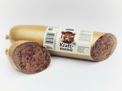 Hundewurst Kraftmenü 800g, Hundefutter, Seitz, Hundevollnahrung