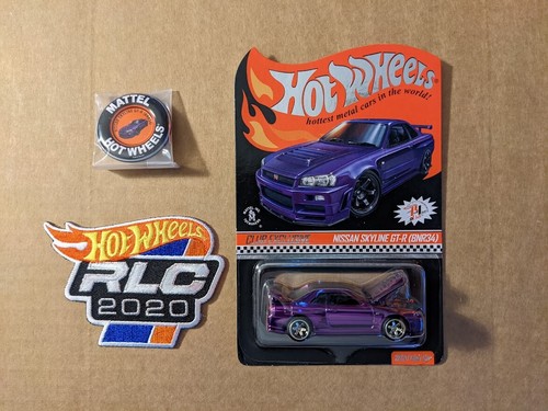 ホットウィール】Nissan Skyline GT-R R34 RLC RLC-R BNR34 系列の GT