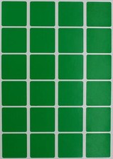 Color Coding Adhesive Square Labels 1 inch x 1 inch Marking Organizing Stickers